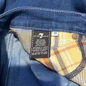 7 For All Mankind, size 28, bootcut jeans